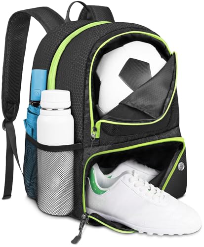 YOREPEK Fußball Tasche, Fussball Rucksack...