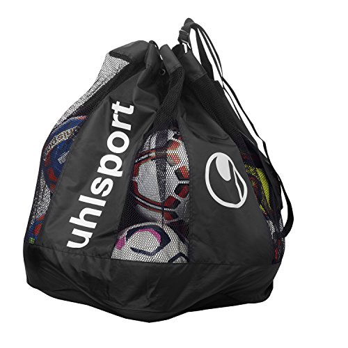 uhlsport Uni Mesh-Gewebe Balltasche, Schwarz,...