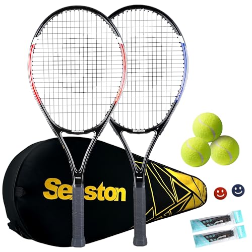 Senston Tennisschläger Set für Erwachsene -...