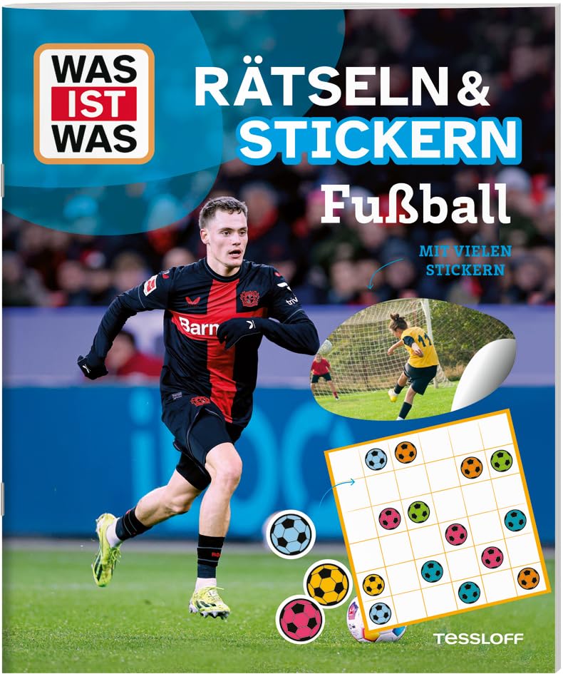 WAS IST WAS Rätseln und Stickern: Fußball |...