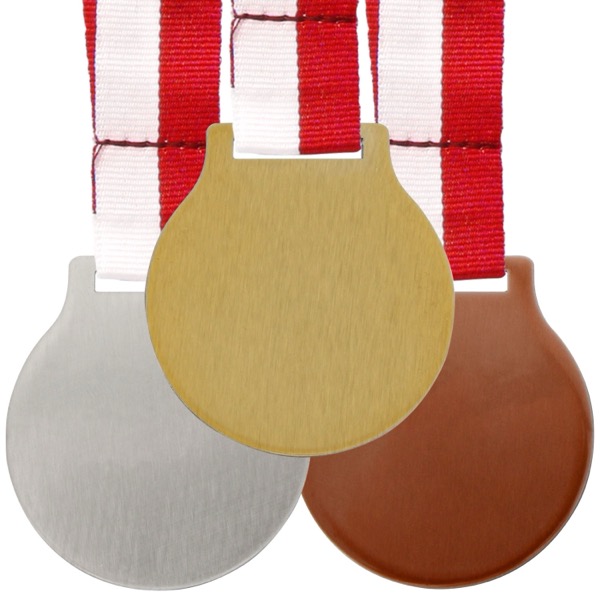 Medaillen Set VIRA 50 mm gold silber bronze